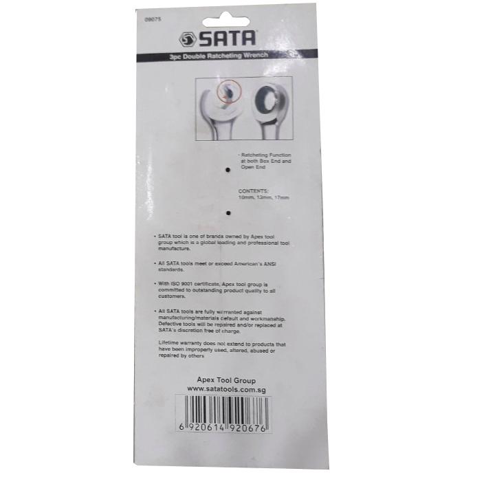 BỘ CỜ LÊ 3 CHI TIẾT SATA 09075