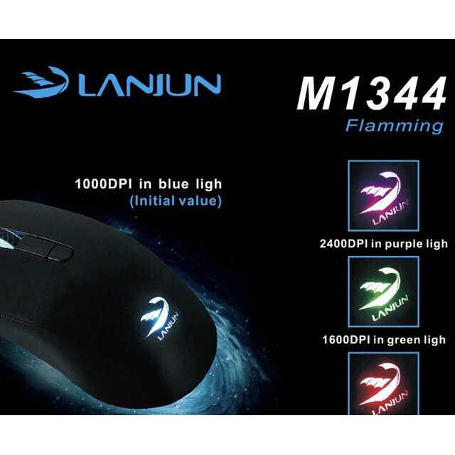 Chuột Lanjun M1344