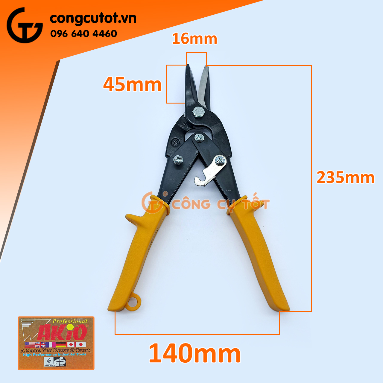 KÉO CẮT TÔN WAKIO
