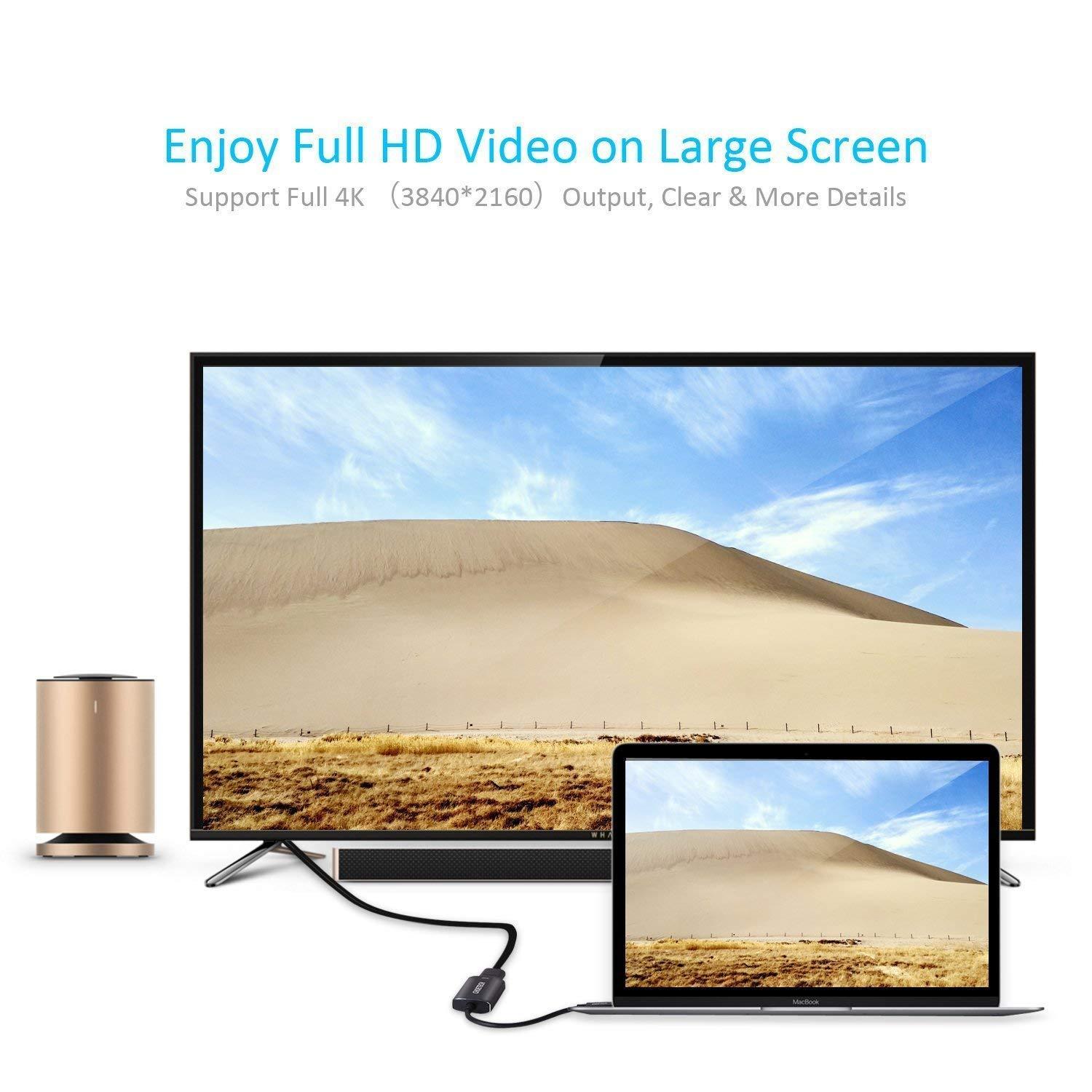ADAPTER USB 3.1 TYPE-C RA CỔNG HDMI CHOETECH HUB-H06