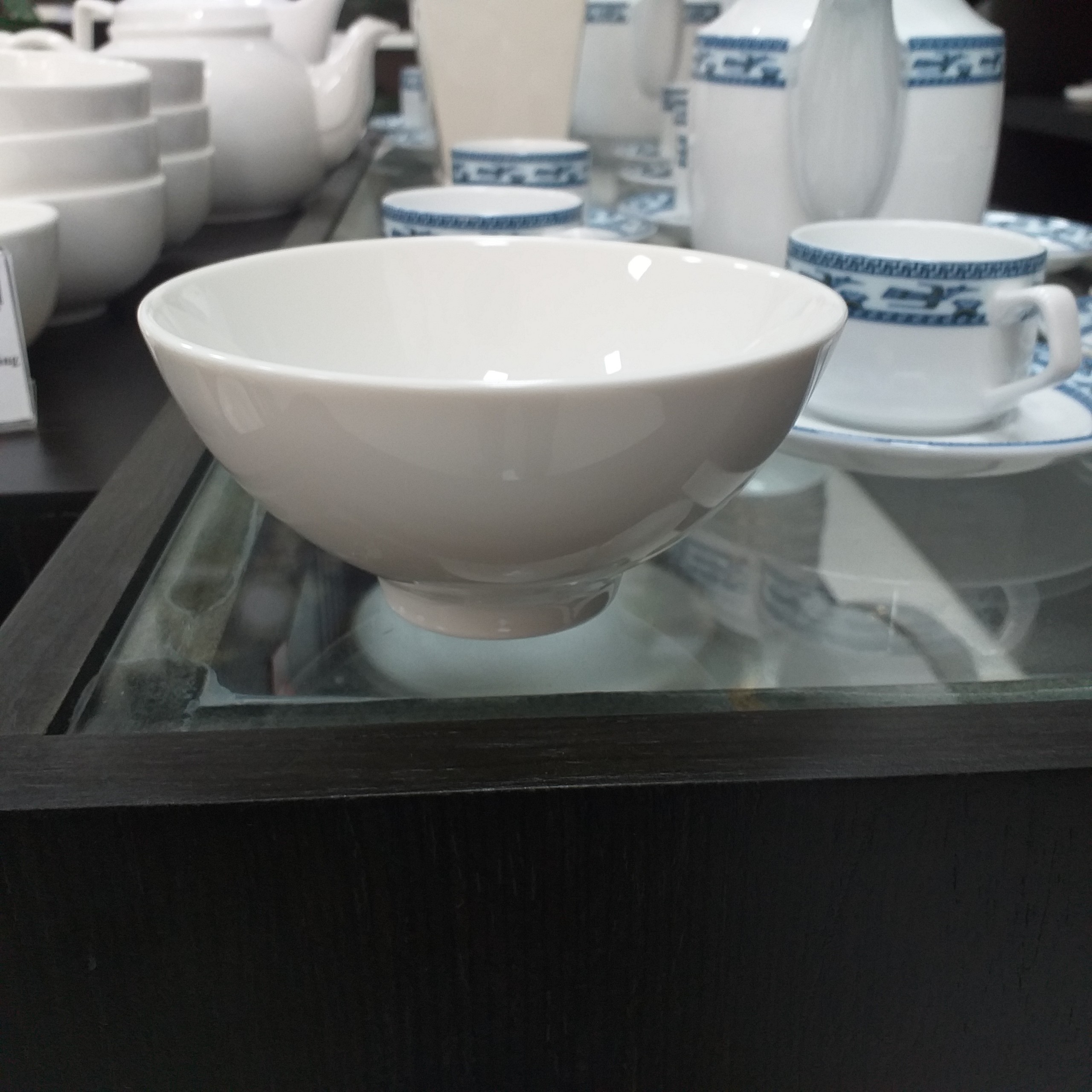 CHÉN CƠM MINH LONG JASMINE TRẮNG 11.5CM