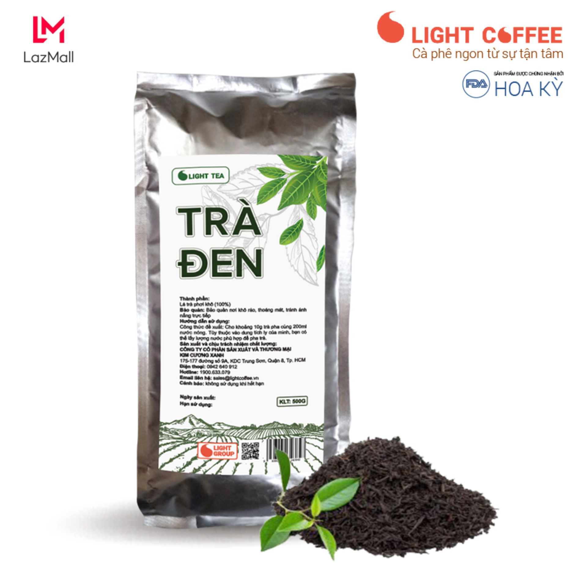 Trà Đen Hoàng Cung - 500g