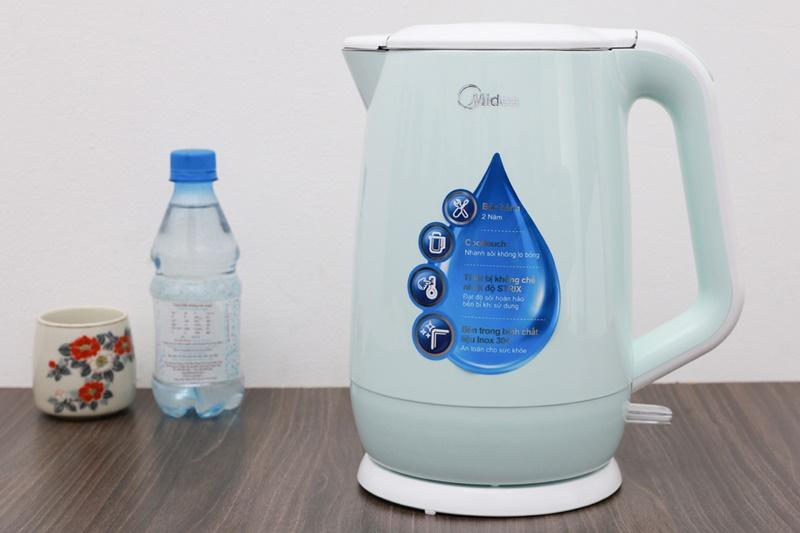 Ấm siêu tốc Midea 1.7 lít MK-17DC