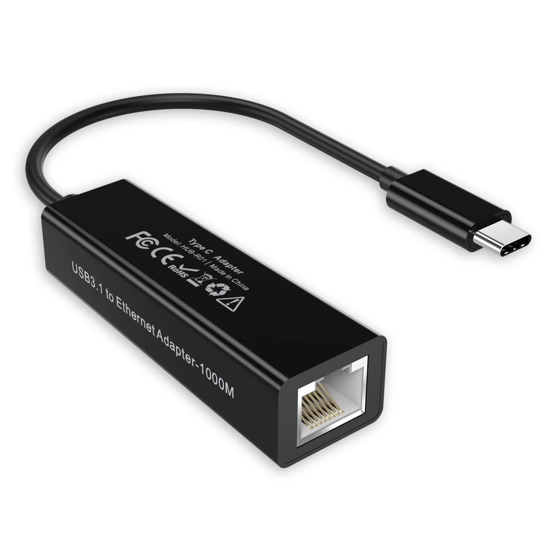 ADAPTER CHUYỂN TYPE-C 3.1 RA CỔNG LAN RJ45 CHOETECH HUB-R01