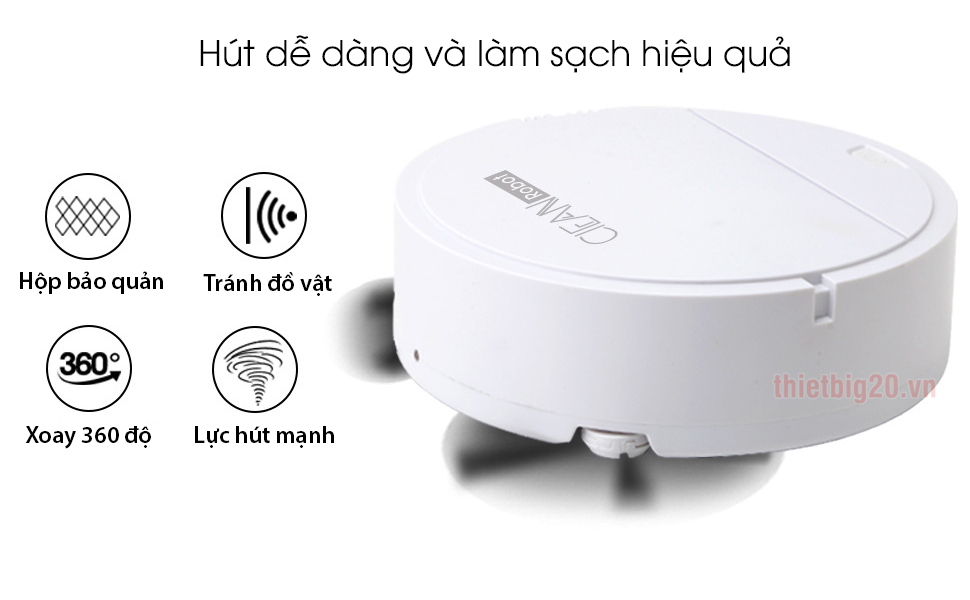 ROBOT HÚT BỤI CLEANROBOT RS5