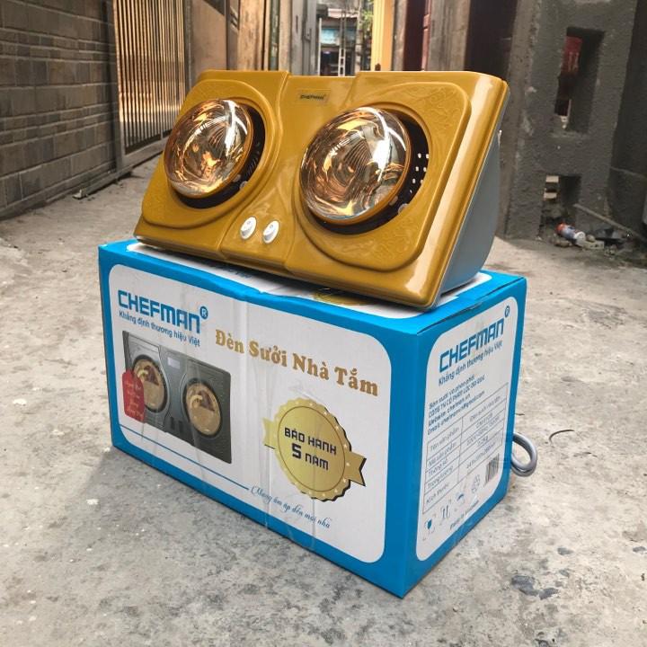 ĐÈN SƯỞI CHEFMAN CM-622B 2 BÓNG