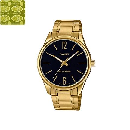 Đồng Hồ Nam Dây Thép Không Gỉ Casio MTP-V005G-1BUDF