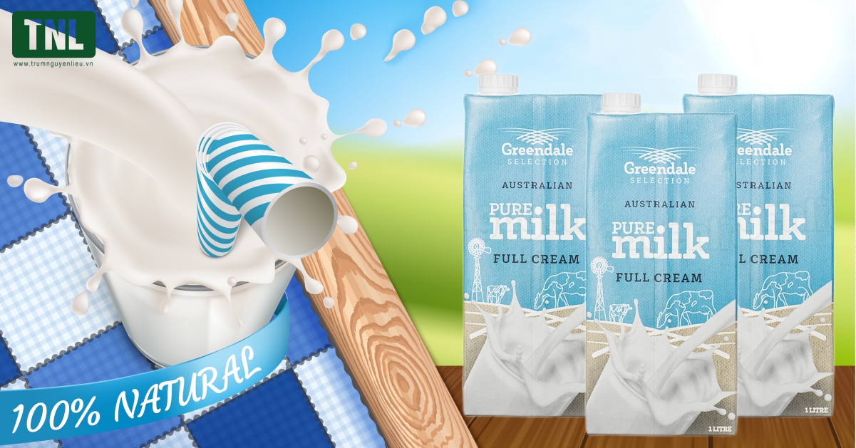 Sữa tươi Greendale 1l
