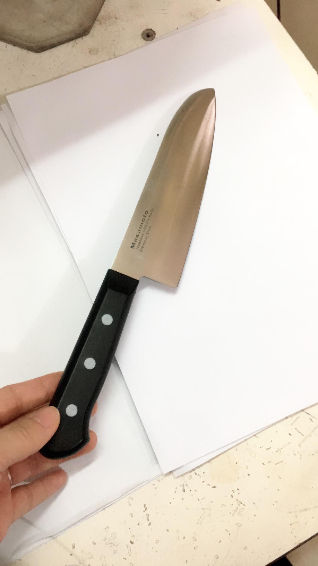 Dao Nhật Masamoto siêu sắc Santoku165 MK101