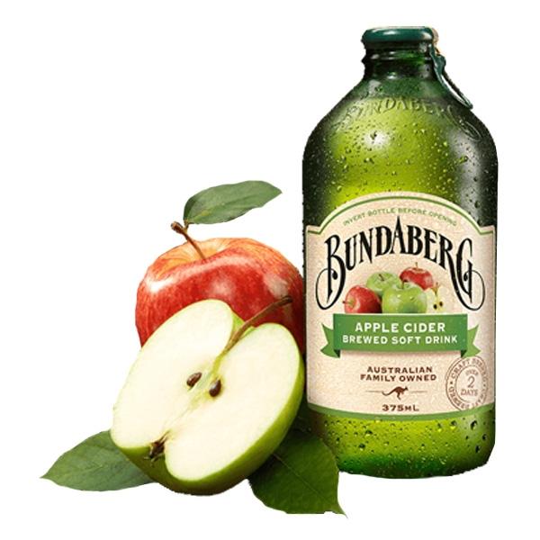 Nước Trái Cây Có Gas Bundaberg vị táo 375ml