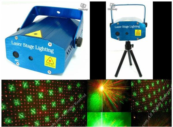 Máy Chiếu Sao Mini Laser Stage Lighting