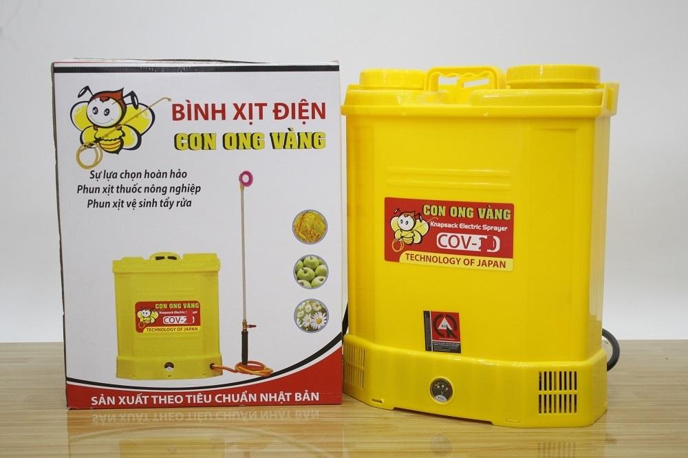 Bình xịt điện con ong vàng COV 16D