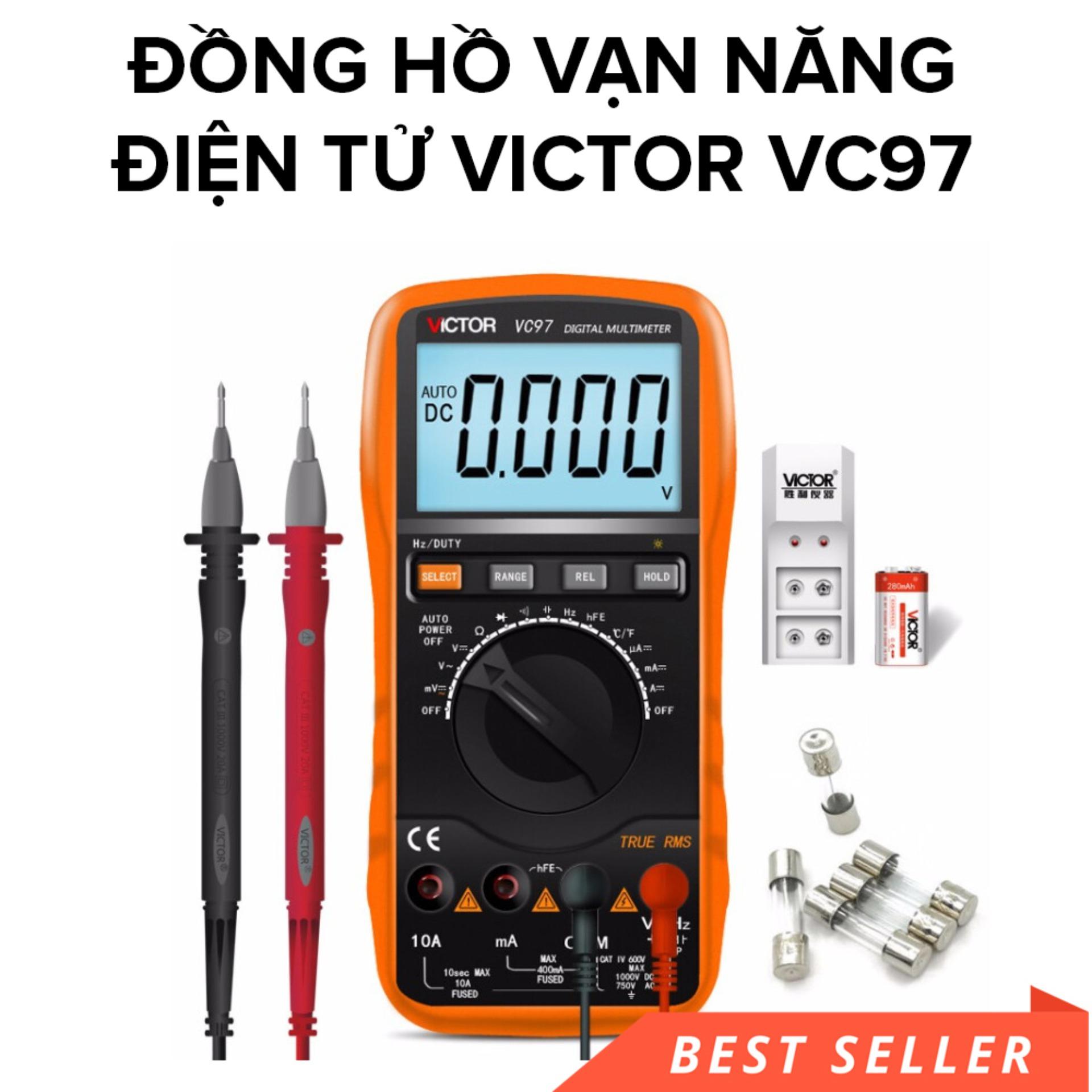 ĐỒNG HỒ ĐO ĐIỆN TỬ VICTOR VC97