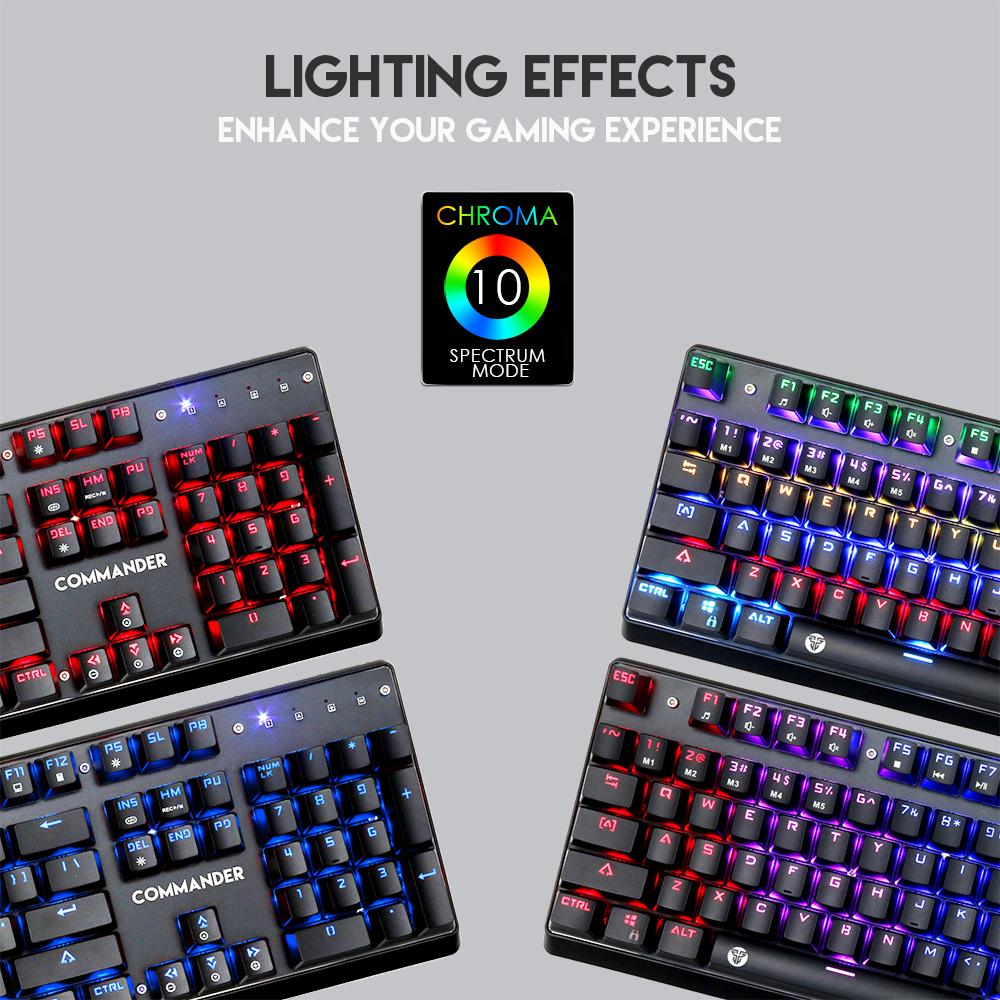 Combo bàn phím cơ + chuột Fantech MVP862