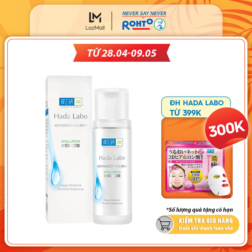 Dung dịch dưỡng ẩm Hada Labo Advanced Nourish Hyaluron Lotion 170ml