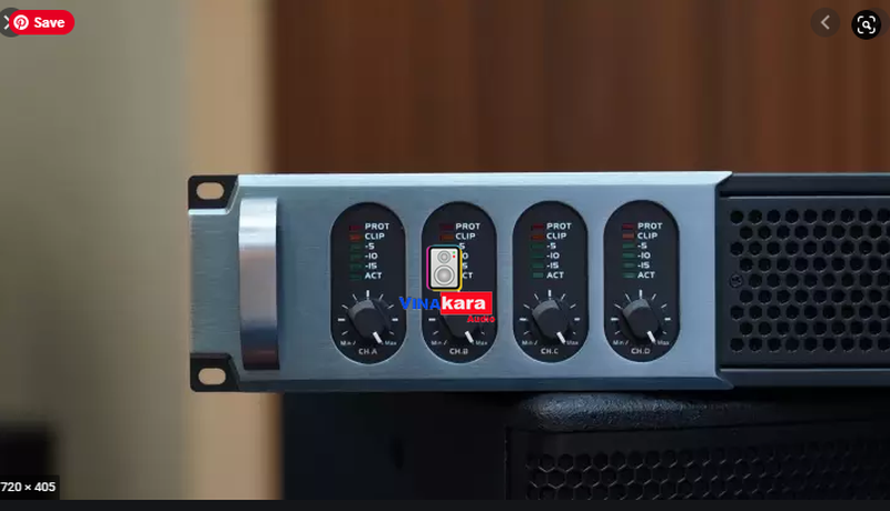 Cục đẩy công suất 4 kênh DBacoustic TA 406