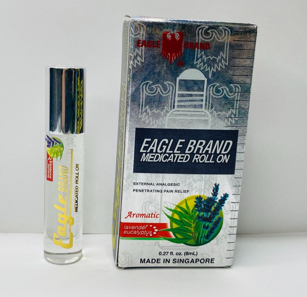 Dầu trắng Eagle Brand Medicated Oil Roll on dạng lăn 8ml Hàng USA