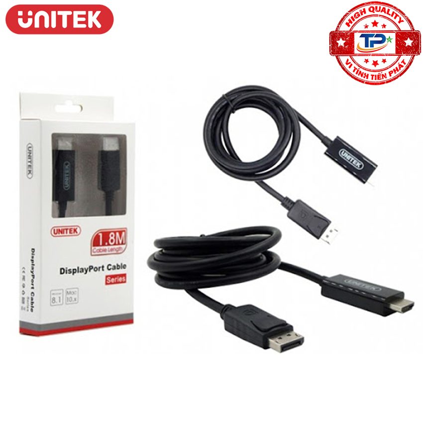 Cáp Displayport to HDMI Unitek Y-5118CA