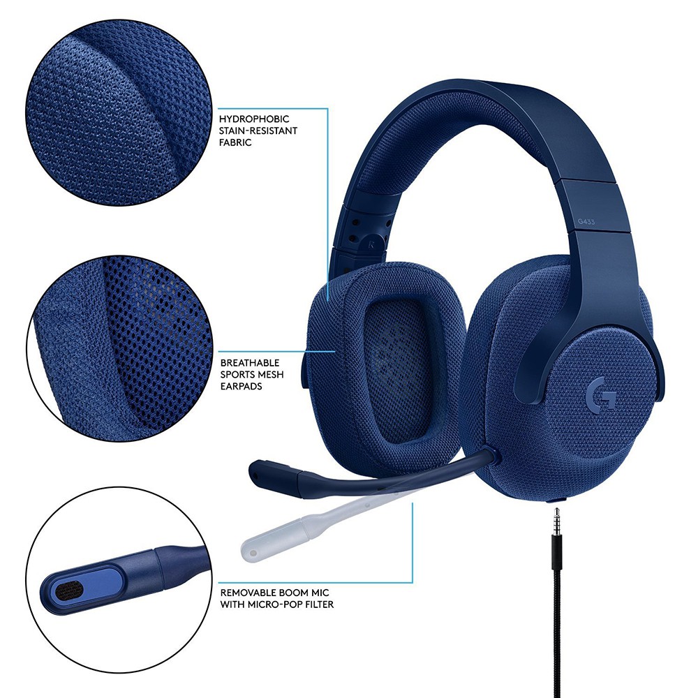 Tai nghe chụp tai Logitech G433