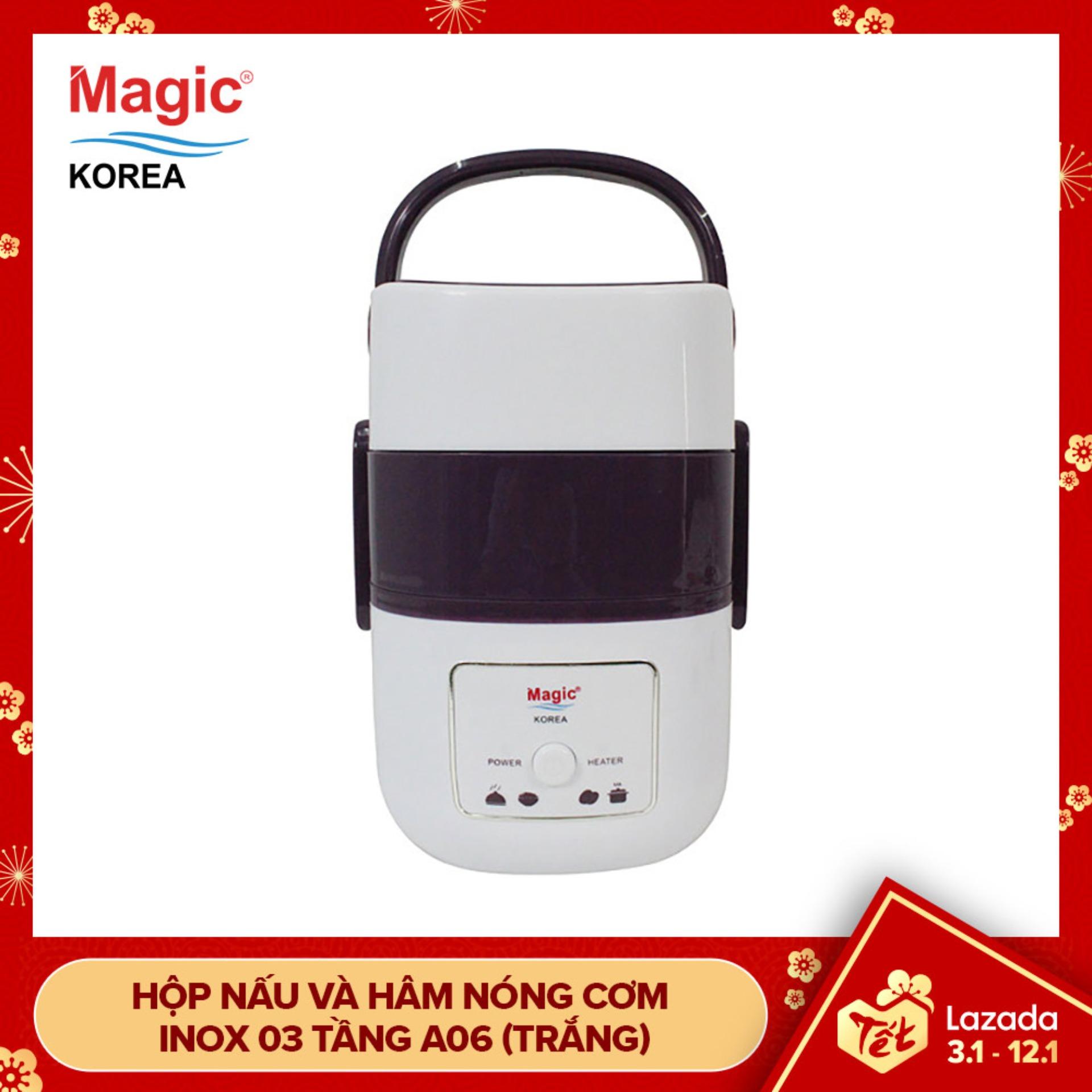 Hộp nấu hâm cơm Magic Korea A06