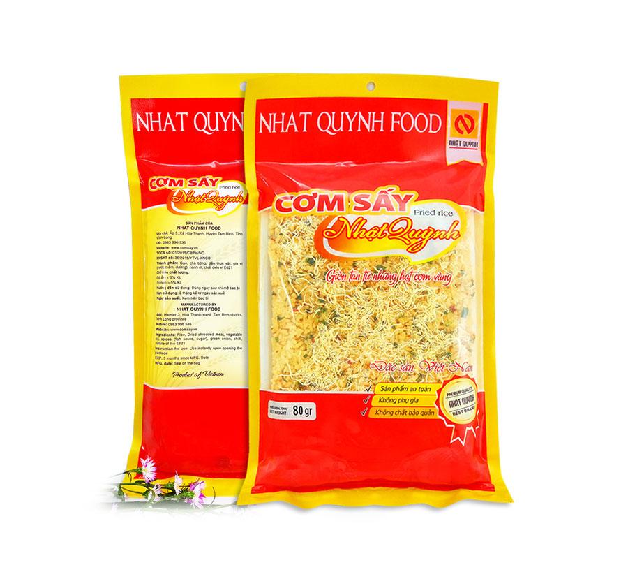 Cơm Sấy chà bông Nhật Quỳnh vuông