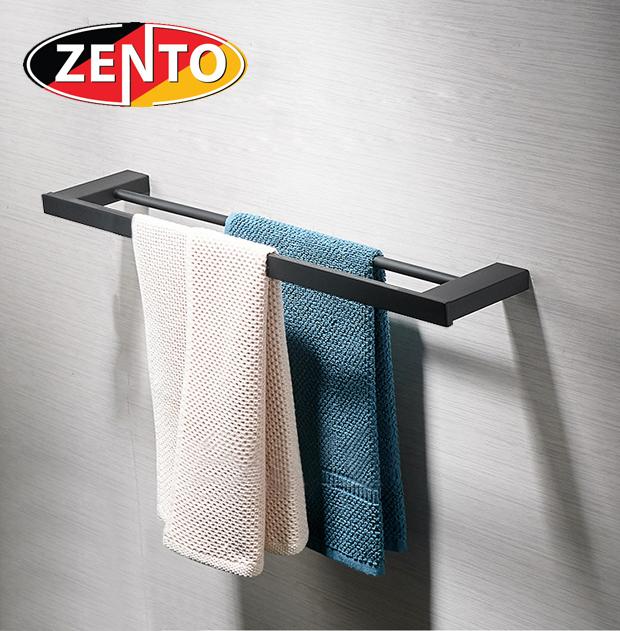 GIÁ TREO KHĂN KÉP INOX ZENTO HC6809