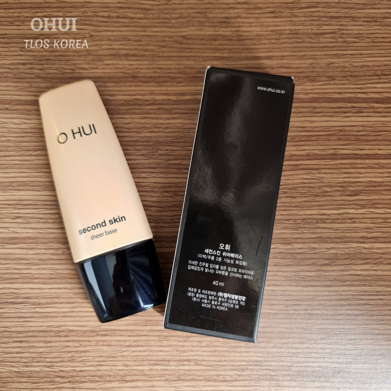 Kem Lót Trang Điểm Ohui Second Skin Sheer Base 40ml