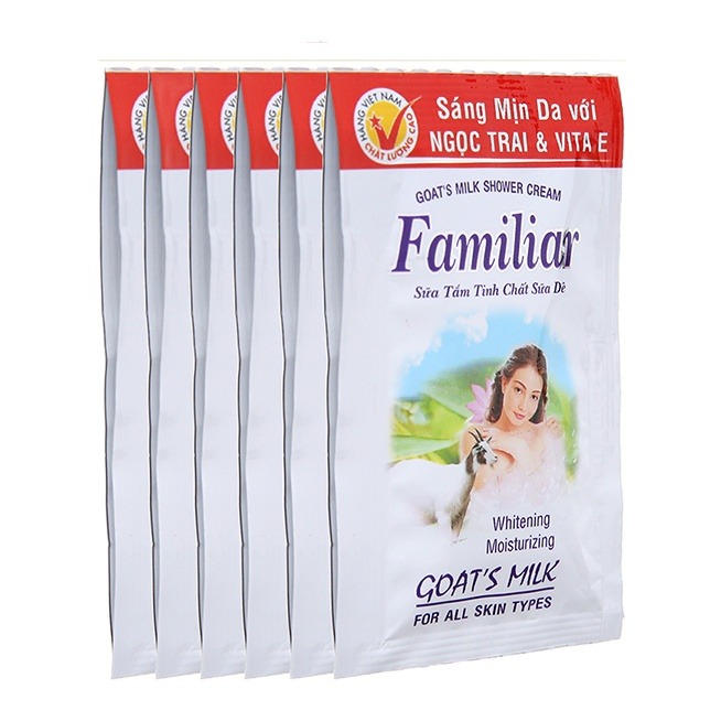 Sữa tắm Familiar Tinh Chất Sữa Dê (Dạng Gói)