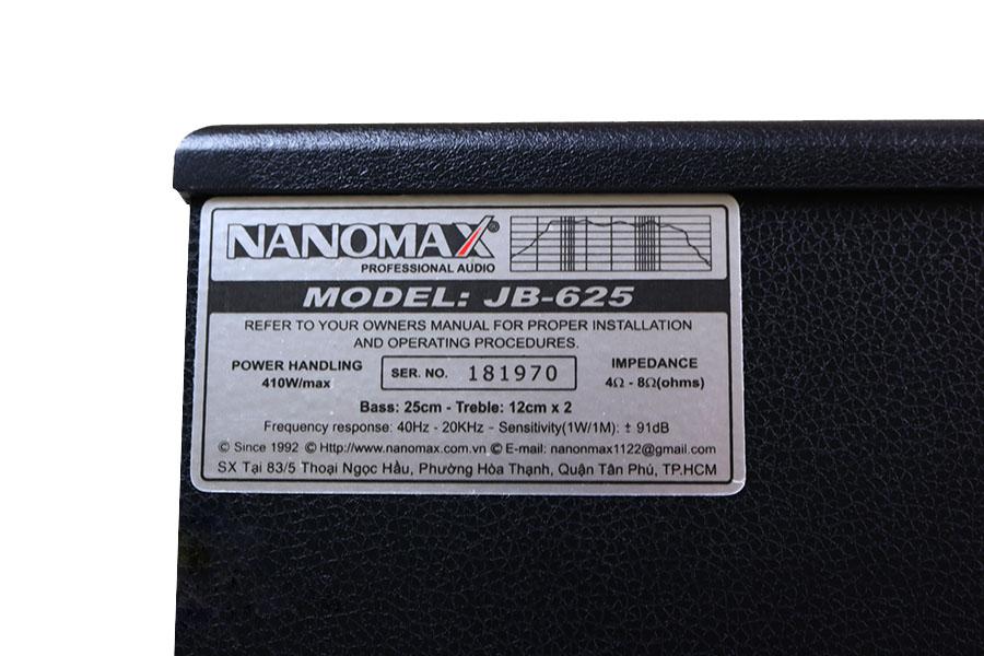 Loa Nanomax JB-625