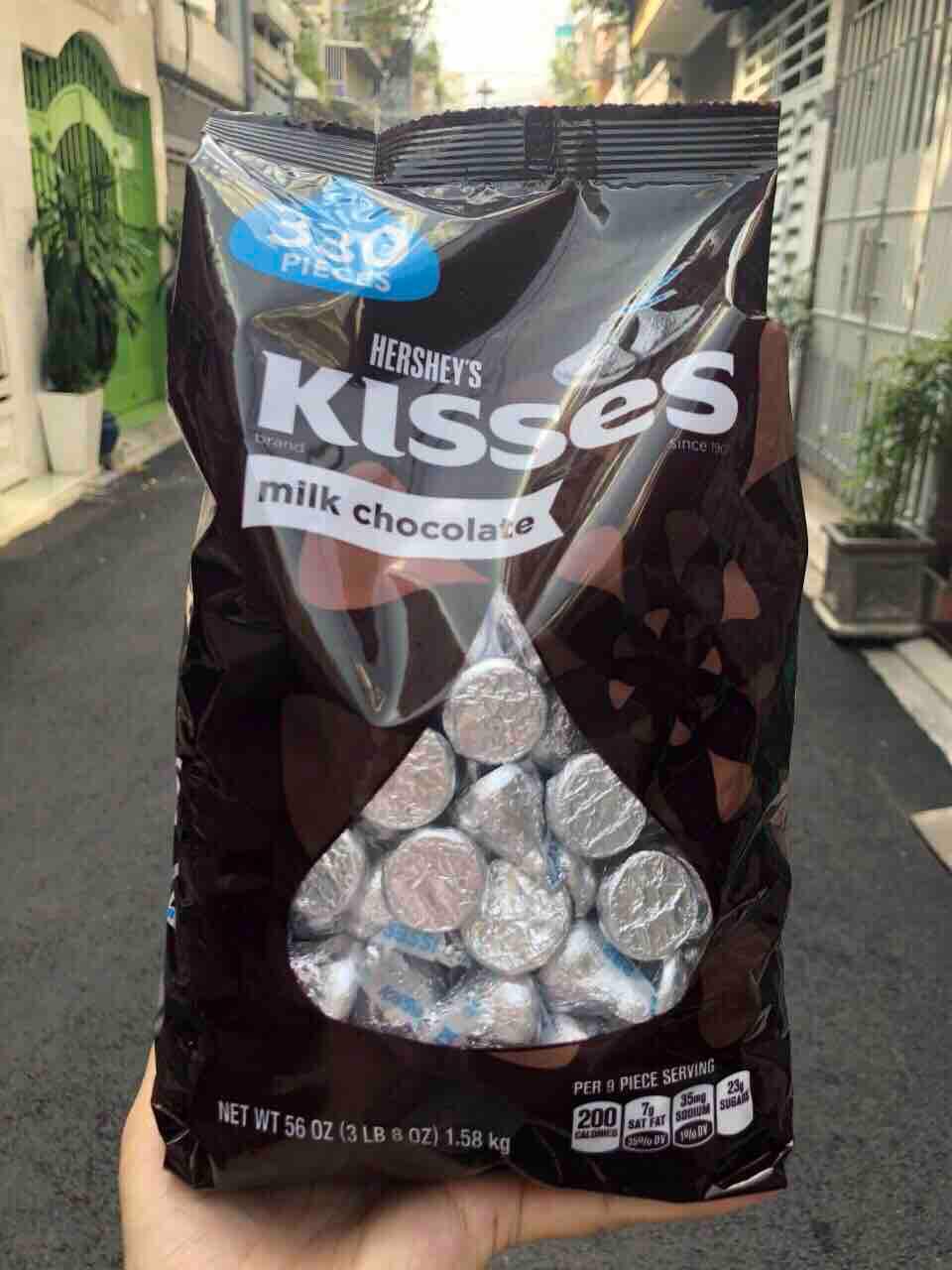Kẹo Chocolate Hershey Kisses - 1.58kg