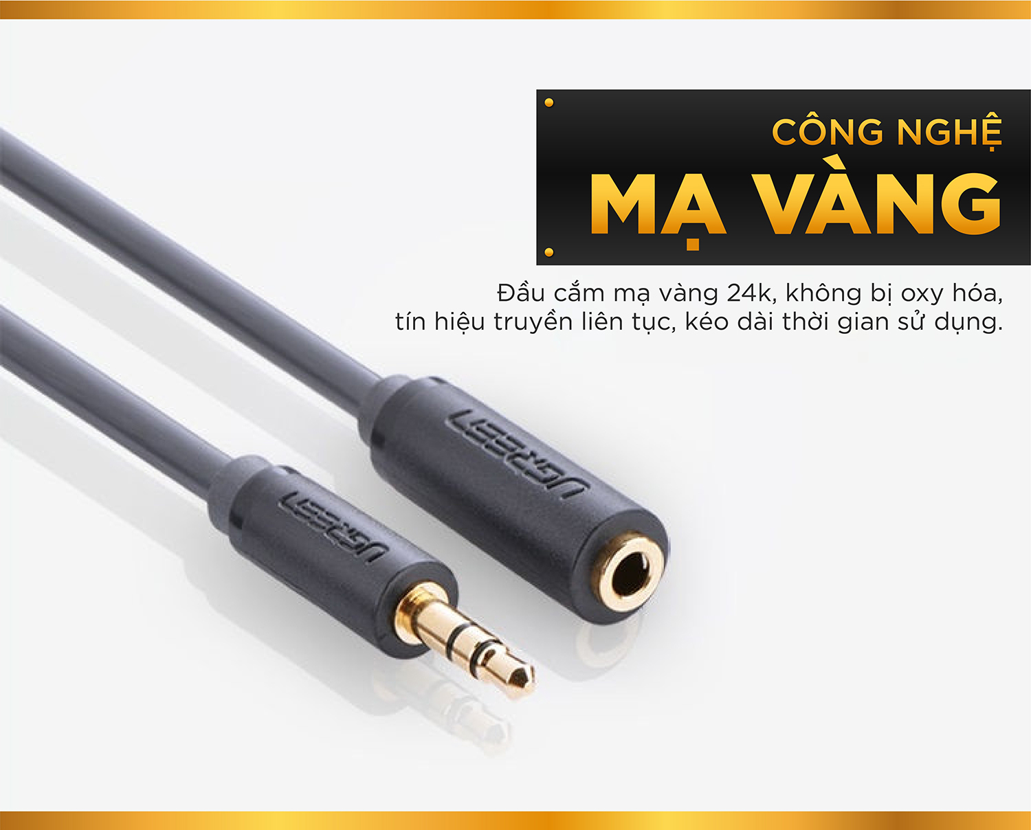 Cáp Audio 3.5mm UGREEN 10781