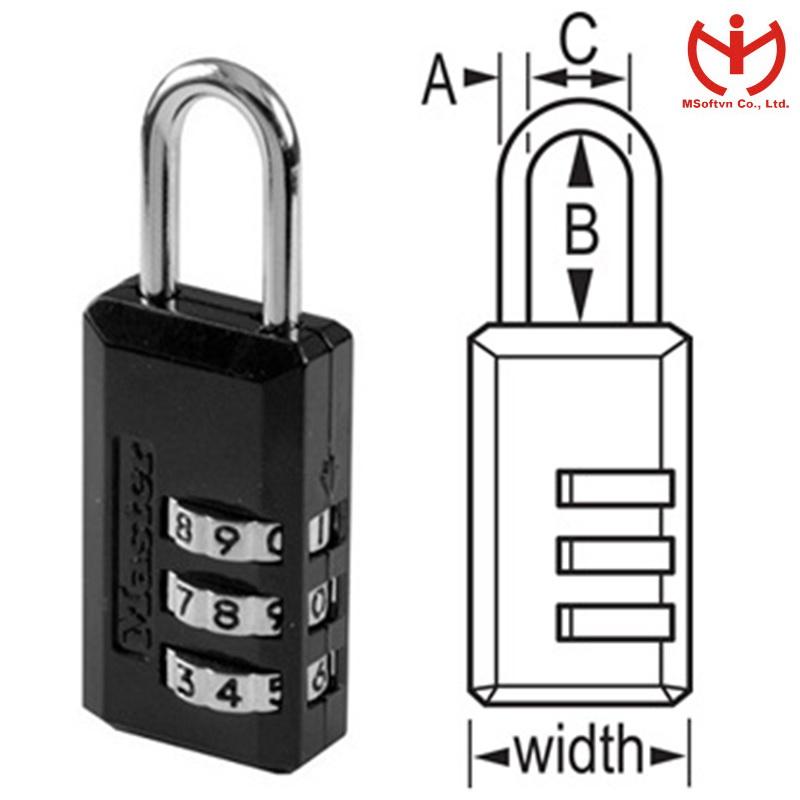 Khóa móc Master Lock 646