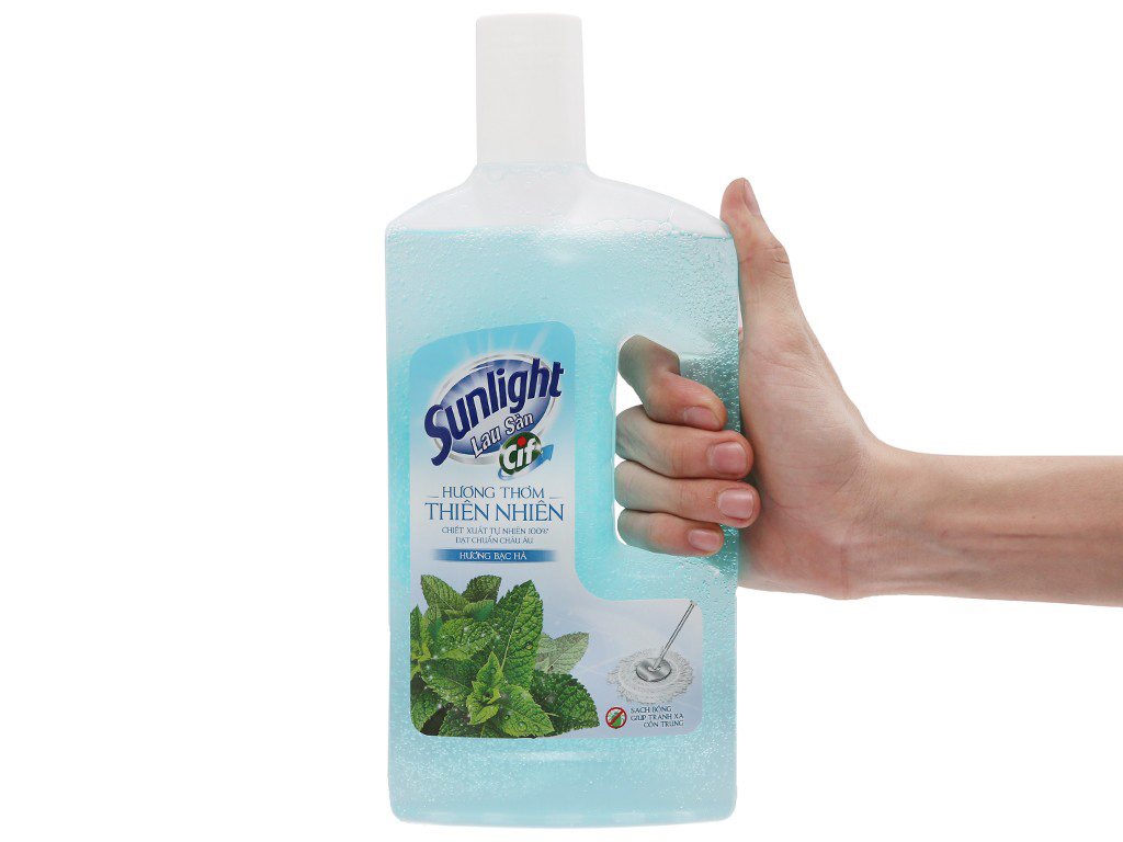 Nước lau sàn Sunlight hương Bạc Hà