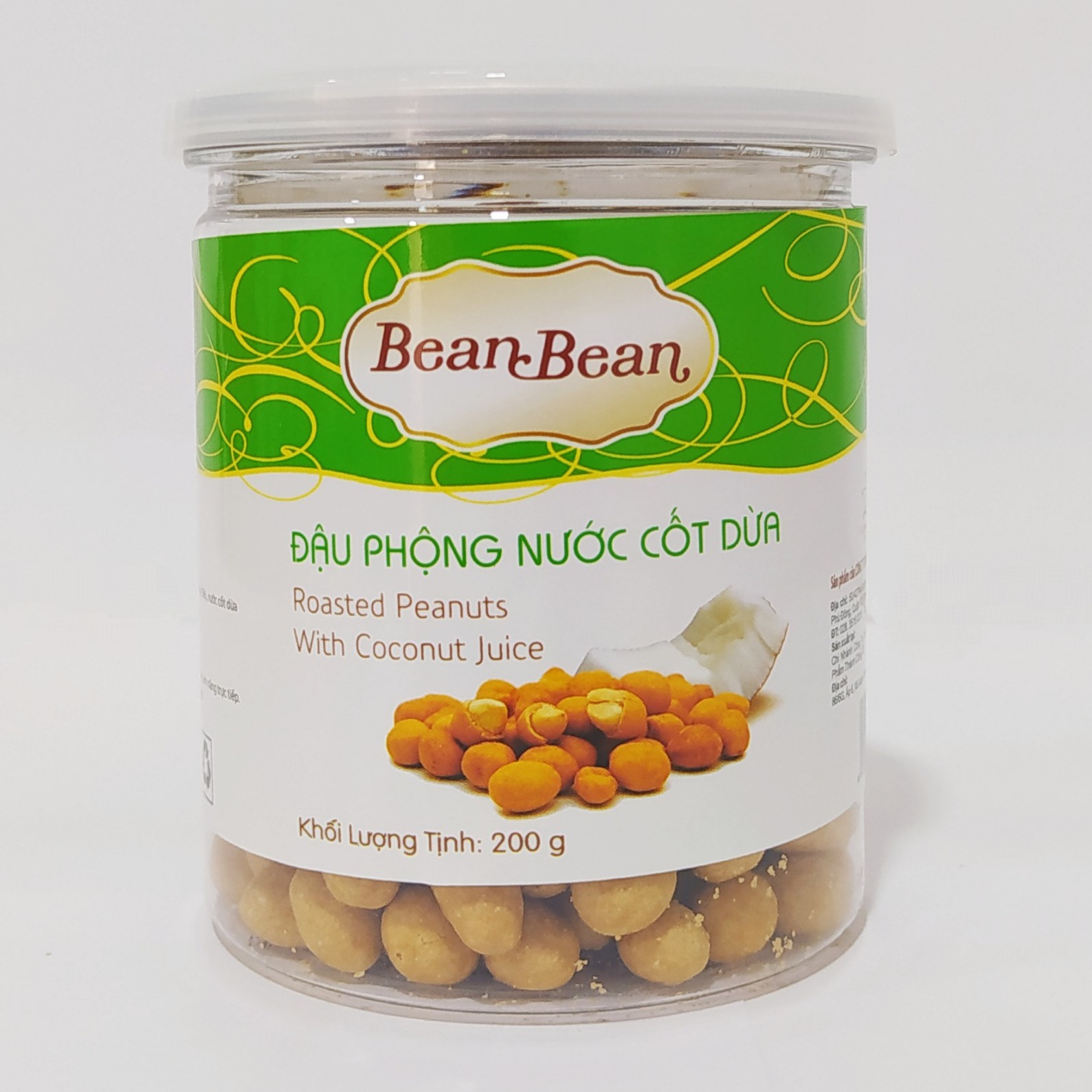Đậu Phộng Bean Bean Cốt Dừa 200G