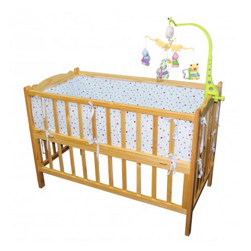 Giường cũi gỗ cao cấp VINANOI S201