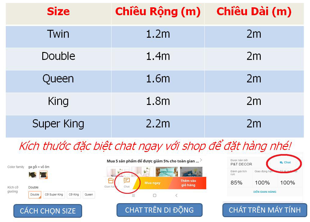 Chăn ga gối CBC chần bông