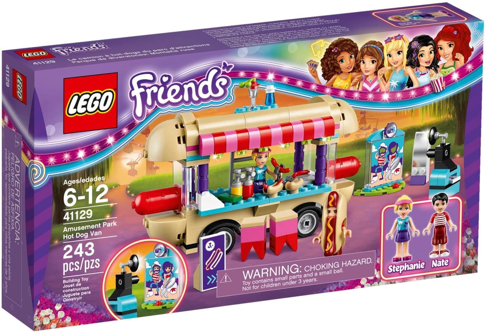 Mô hình Lego Friends 41129 – Cửa hàng ăn vặt lưu động