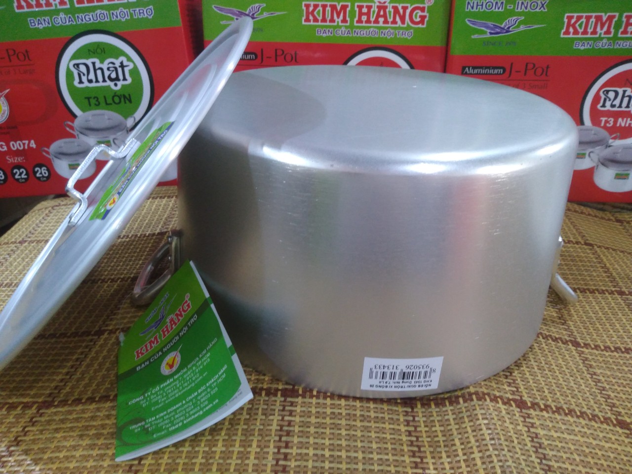 NỒI NHÔM KIM HẰNG 40CM
