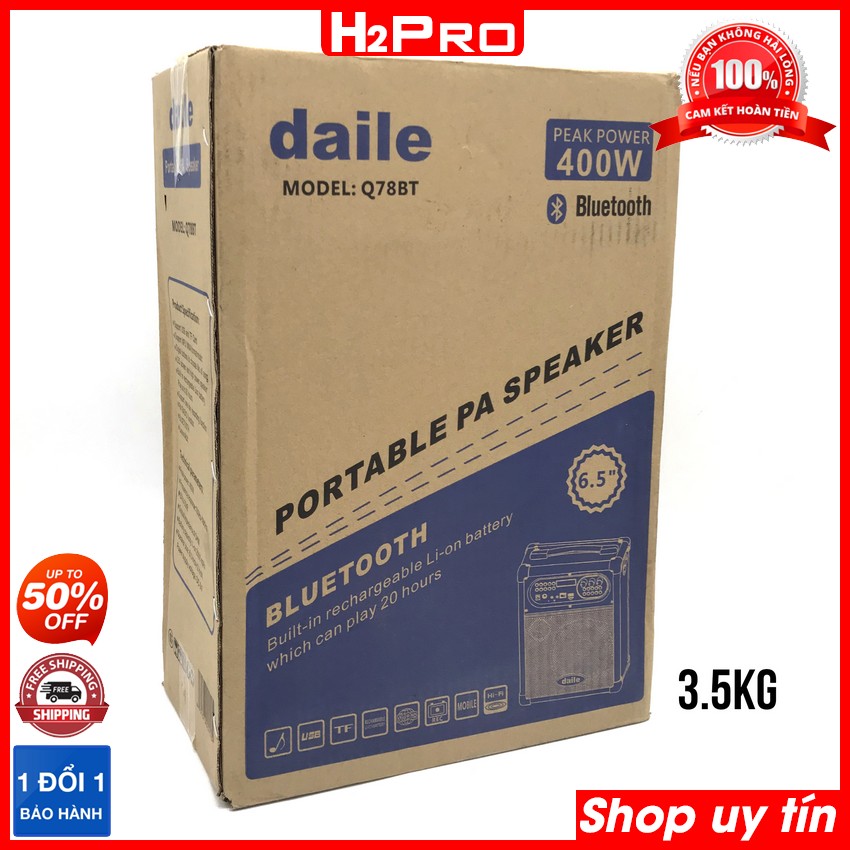 Loa kéo di động Daile Q78BT