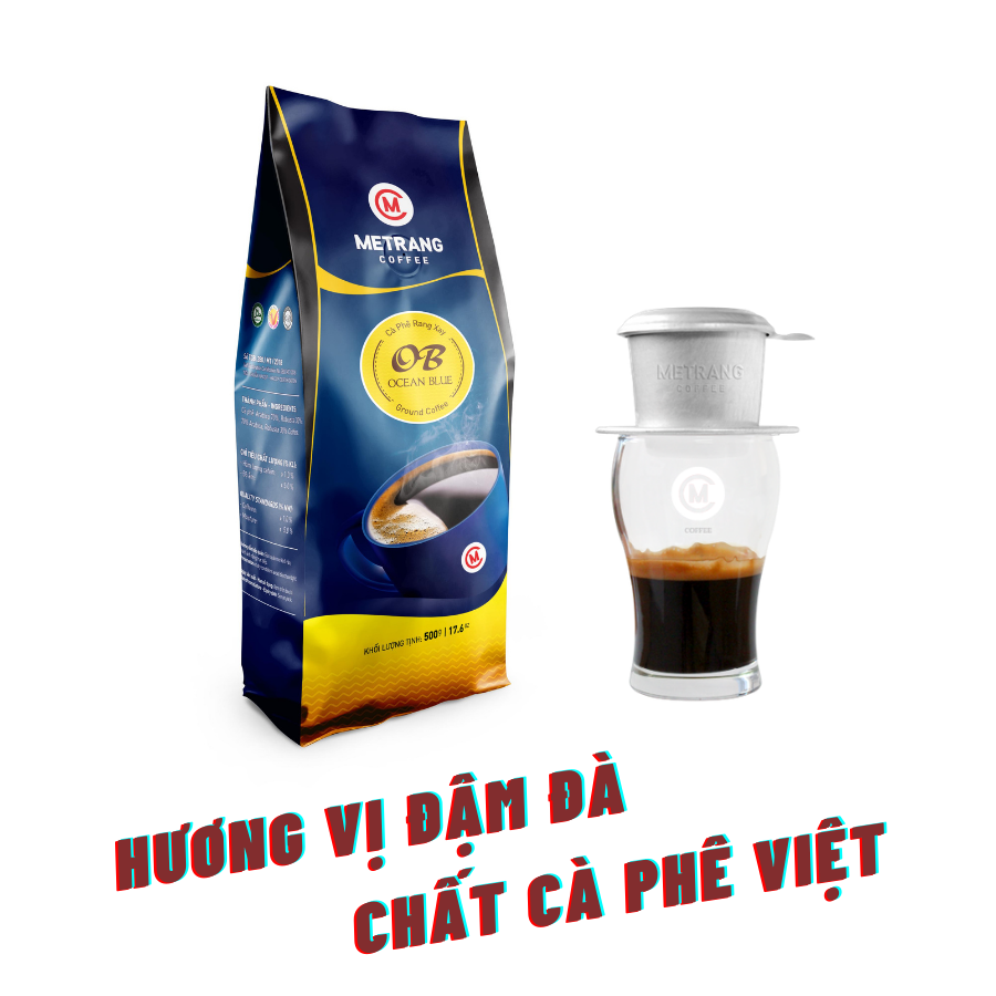 Cà phê Mê Trang Ocean Blue 500g