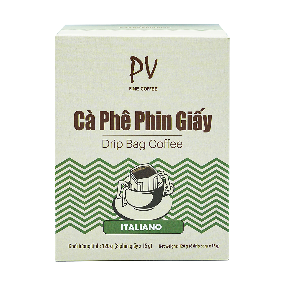 Cà Phê Phin Giấy PV Fine Coffee ITALIANO