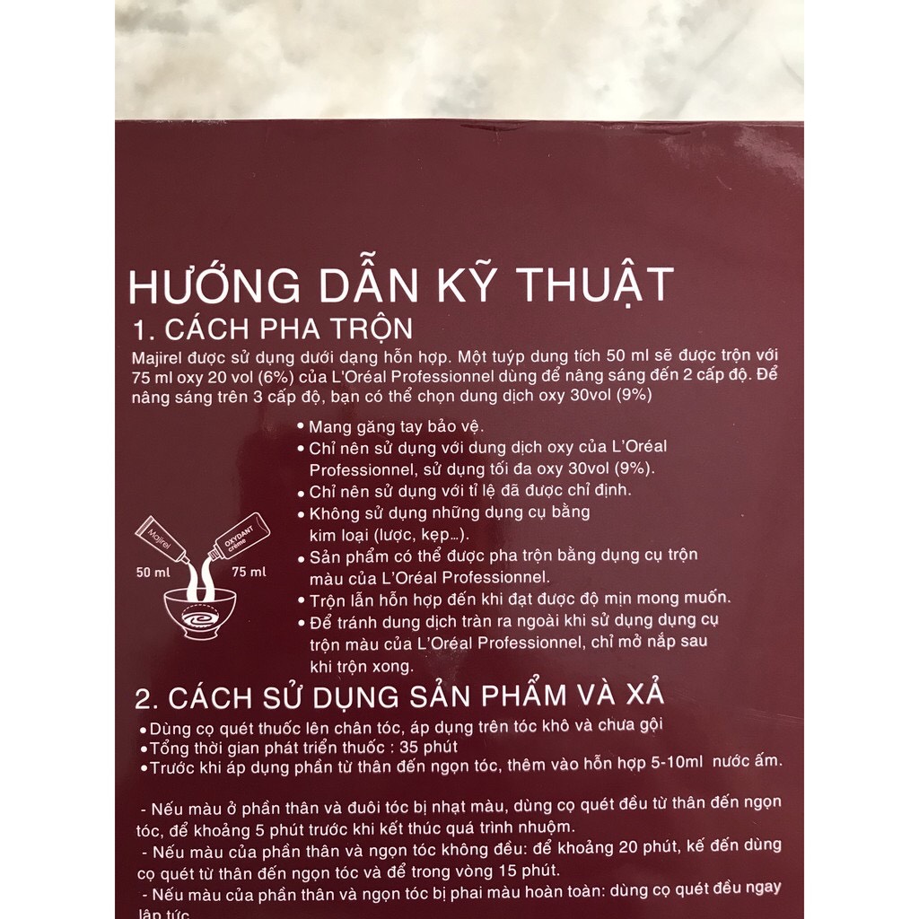 Thuốc nhuộm highlight LOreal Majicontrast 50ml