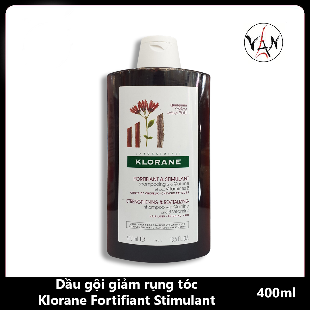 Dầu gội trị rụng tóc Klorane 400ml