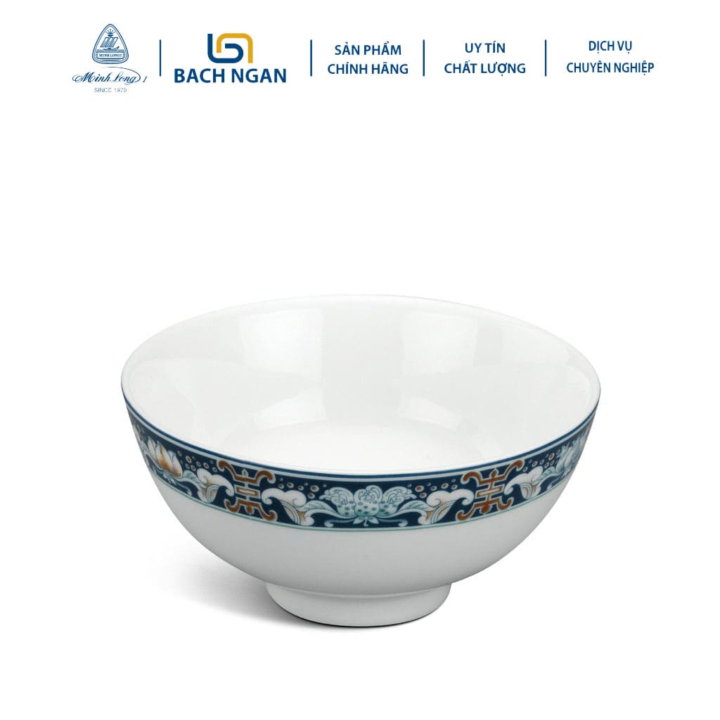 CHÉN CƠM MINH LONG JASMINE PHƯỚC LỘC THỌ 11.5CM