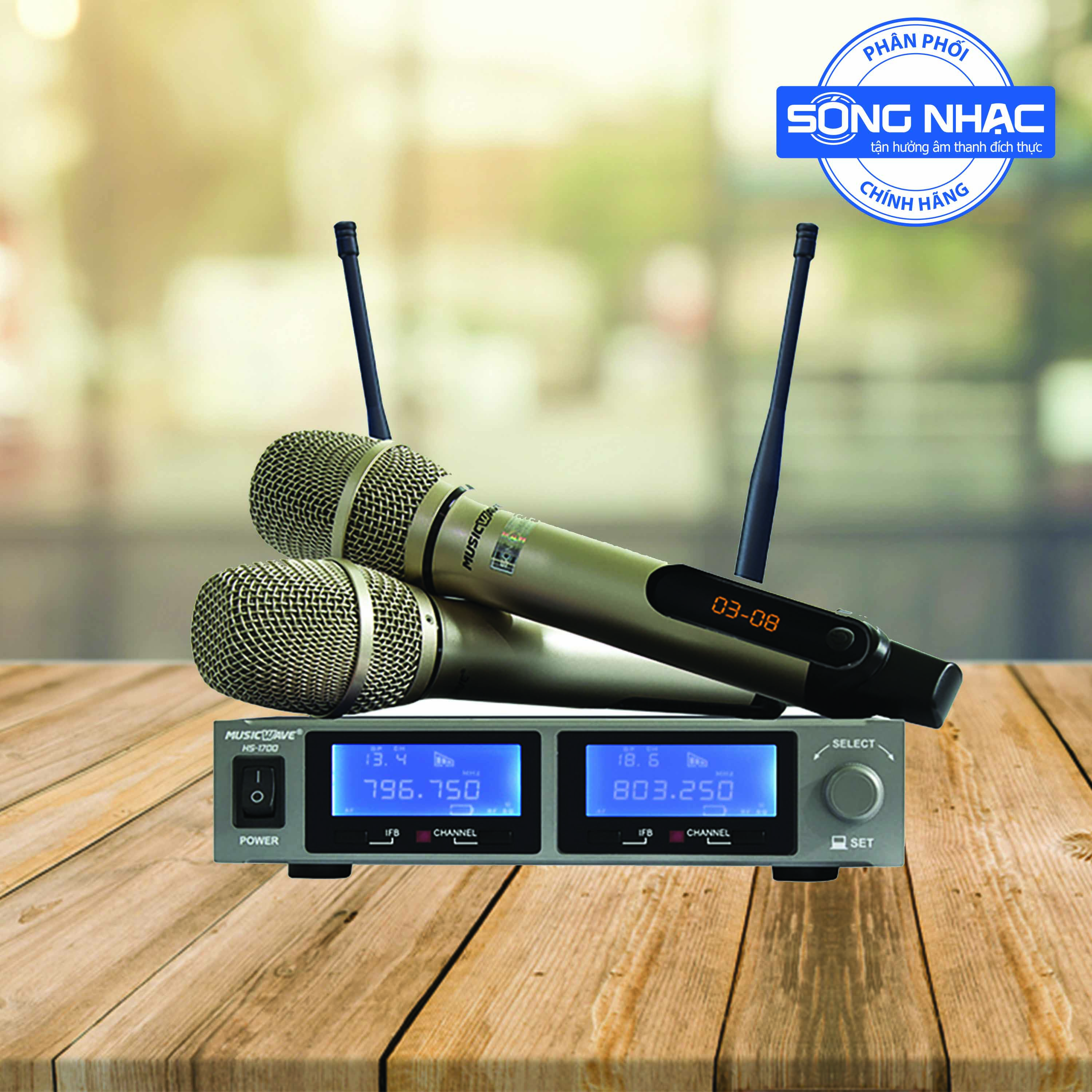 Micro Không Dây Musicwave HS-1700