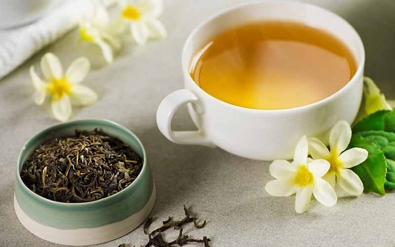 Trà Xanh Vinatea Hoa Nhài lon 100g