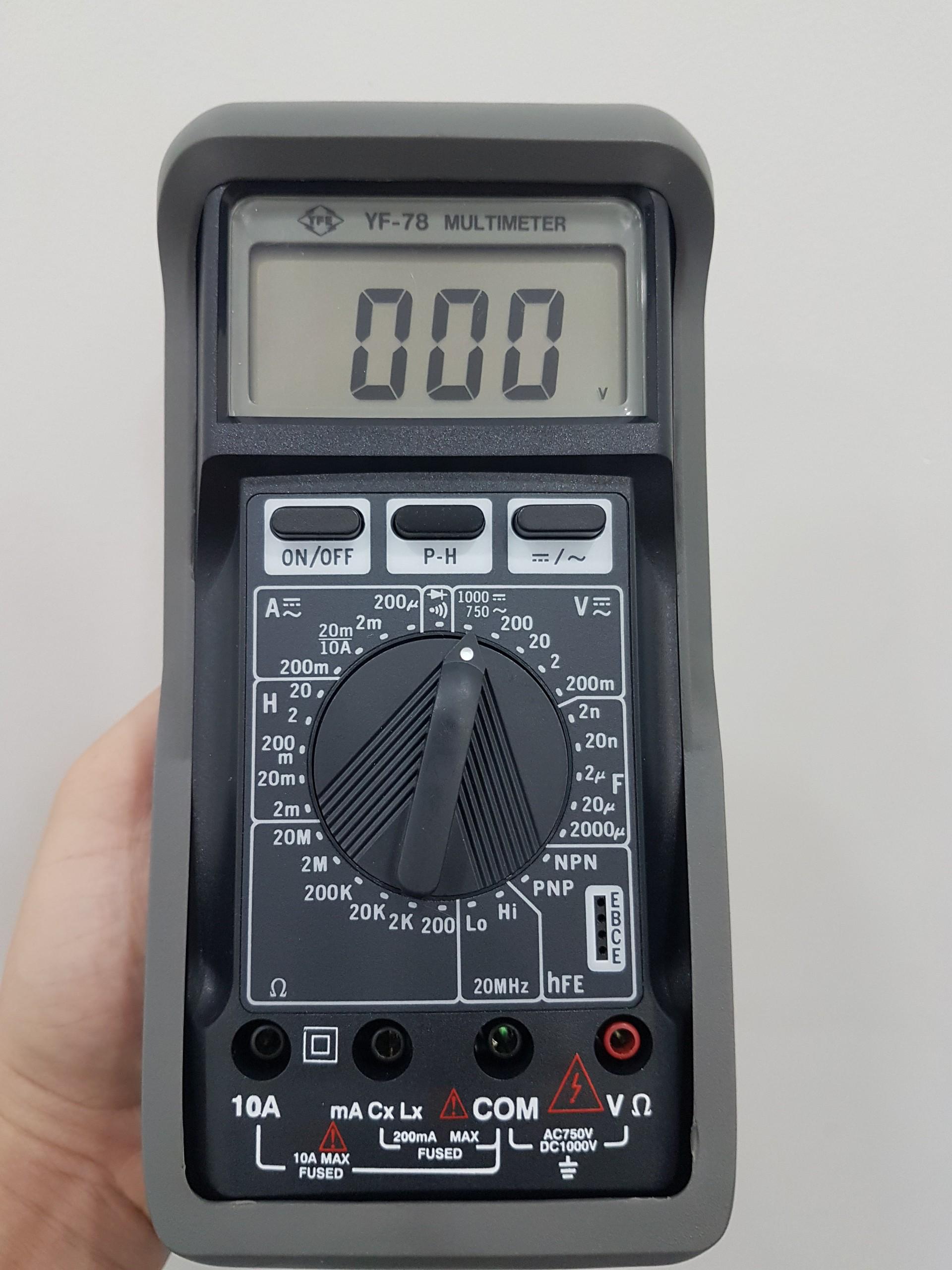 ĐỒNG HỒ DÒ LCR TENMARS YF-78