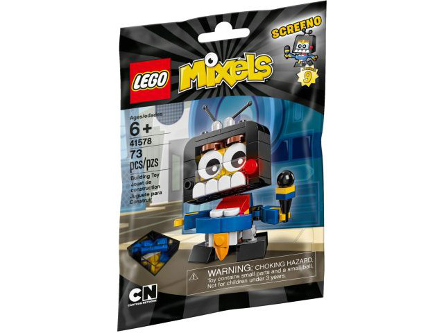 Bộ xếp hình Lego Mixels 41578 Phóng viên Screeno