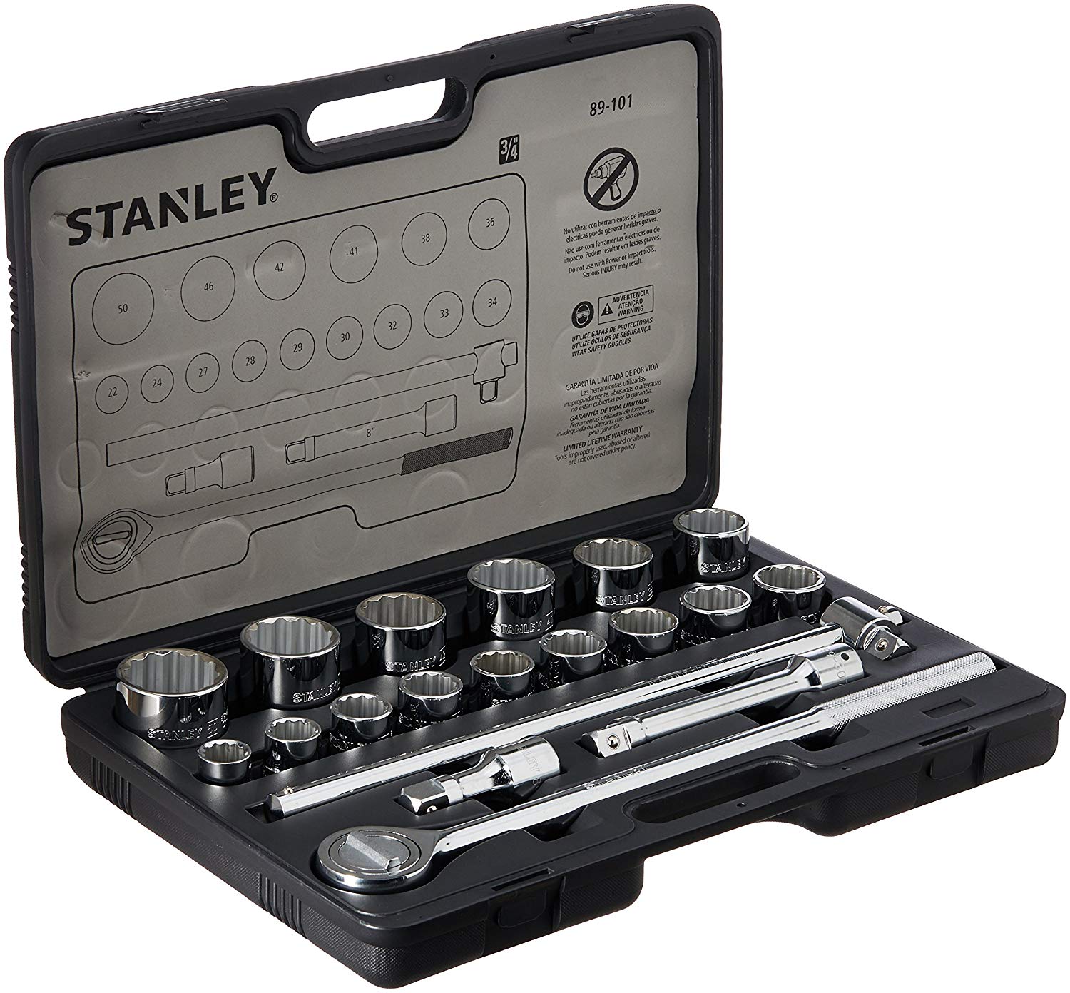 BỘ KHẨU 19 CHI TIẾT STANLEY 89-101