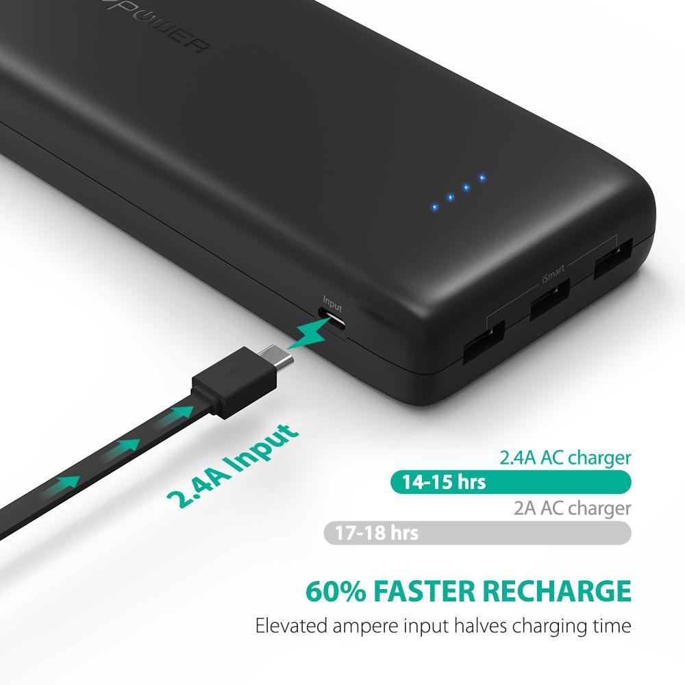Sạc dự phòng RAVPower RP-PB064 32000mAh